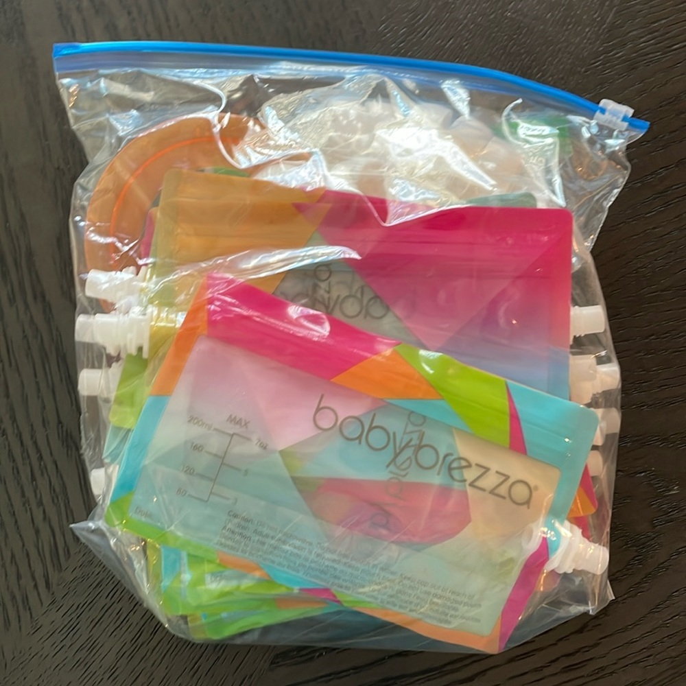 Babybrezza food pouch kit all 15 of them included